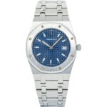 Audemars Piguet Royal Oak 56175TT Tantalum & Steel Blue Dial - Front View by Audemars Piguet