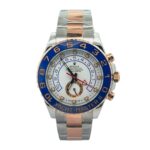 Rolex Yacht-Master II 116681 Steel & Everose Gold White Dial - Front View by Rolex