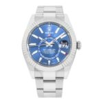 Rolex Sky-Dweller 326934 Steel White Gold Blue Dial - Front View by Rolex