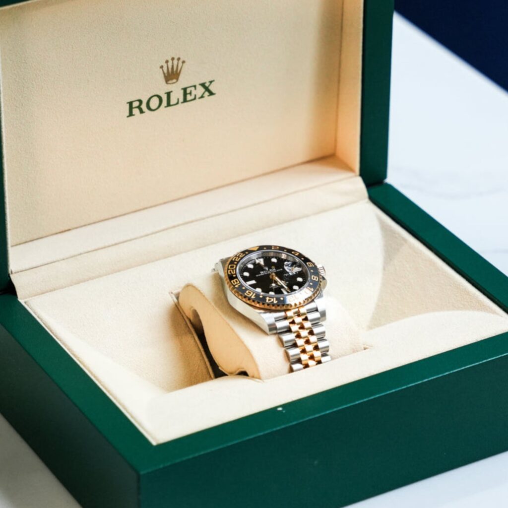 Rolex GMT-Master II 126713GRNR Black Dial - Wrist / Lifestyle View by Rolex