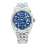 Rolex Sky-Dweller 326934 Steel & White Gold Blue Dial - Front View by Rolex