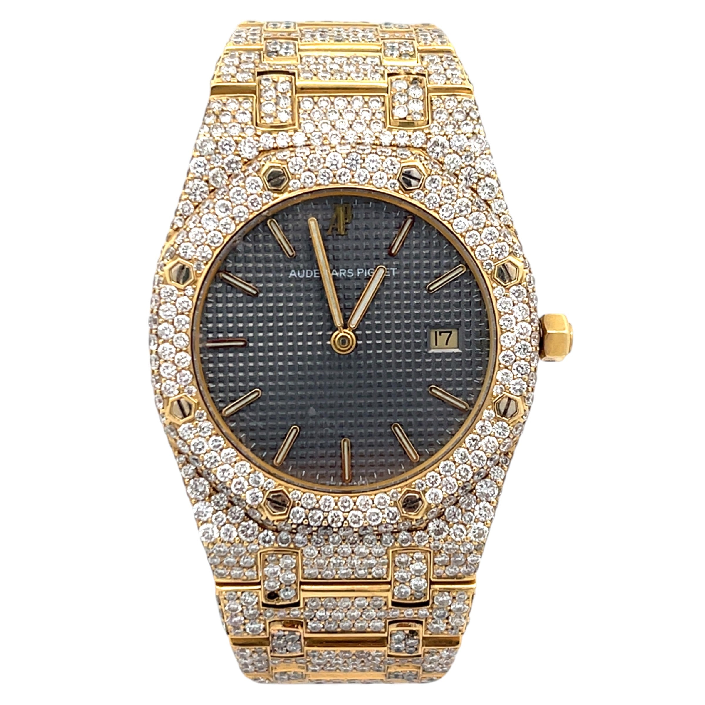 Audemars Piguet Royal Oak 56303BA 18k Yellow Gold Grey Dial