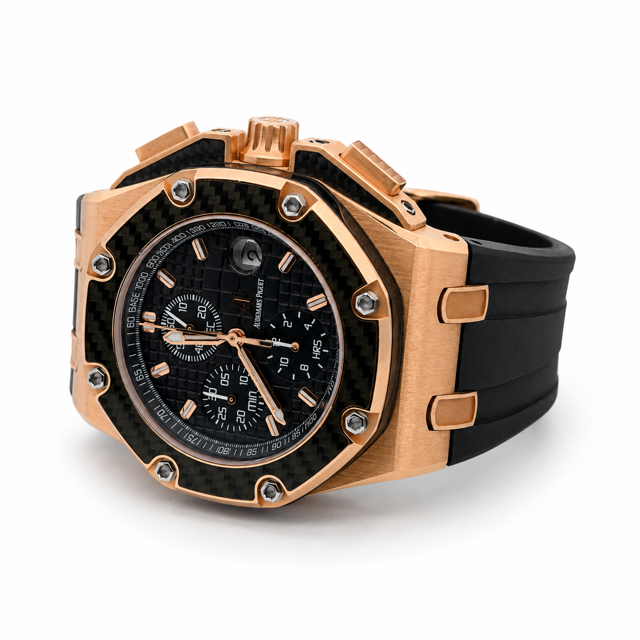 Audemars Piguet Royal Oak Offshore Montoya 26042RO Rose Gold Black Dial