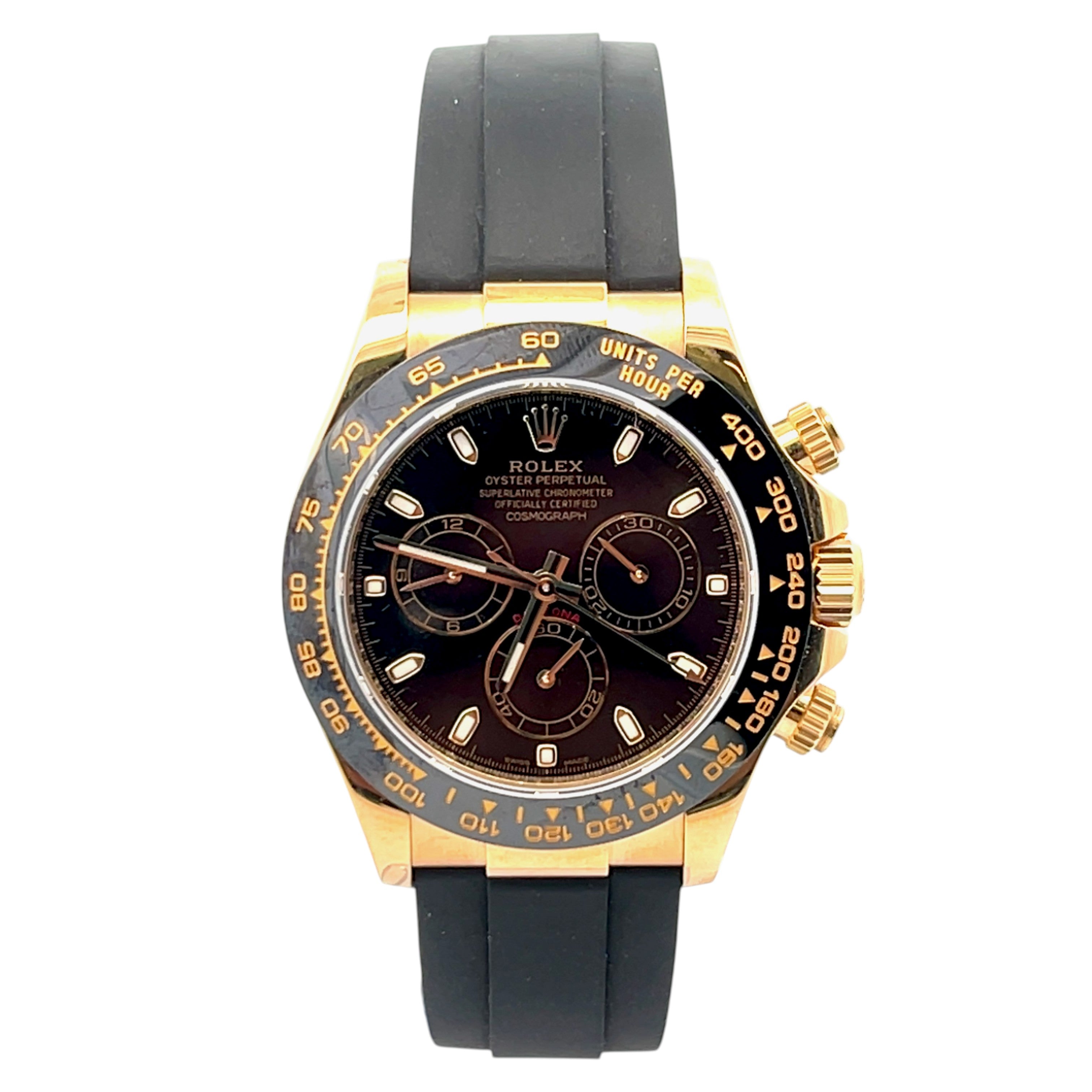 Rolex Daytona 116518LN Yellow Gold Black Dial