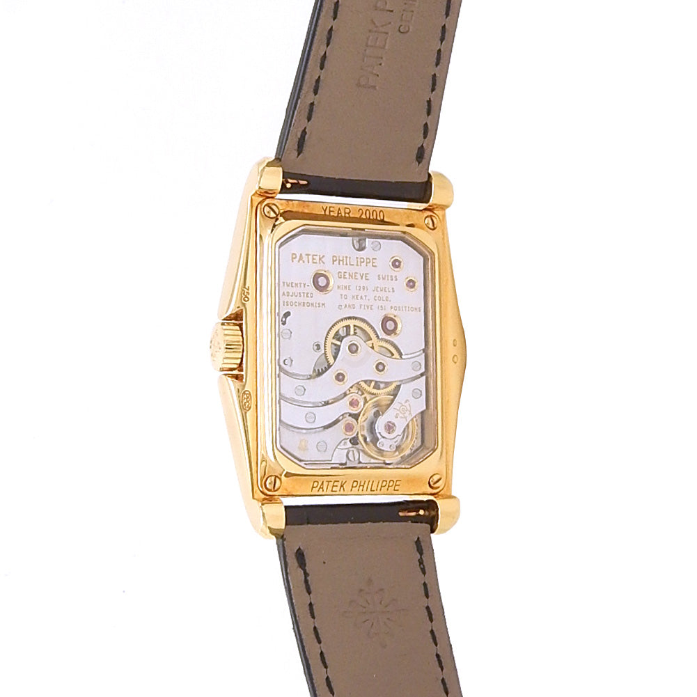 Patek Philippe Gondolo 10 Days Power Reserve 5100J-001 18k Yellow Gold Silver Dial 5 Patek Philippe Gondolo 10 Days Power Reserve 5100J-001 18k Yellow Gold Silver Dial - Wrist / Lifestyle View by Patek Philippe