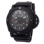 Panerai Submersible Luna Rossa PAM01039 Carbontech Grey Dial - Front View by Panerai