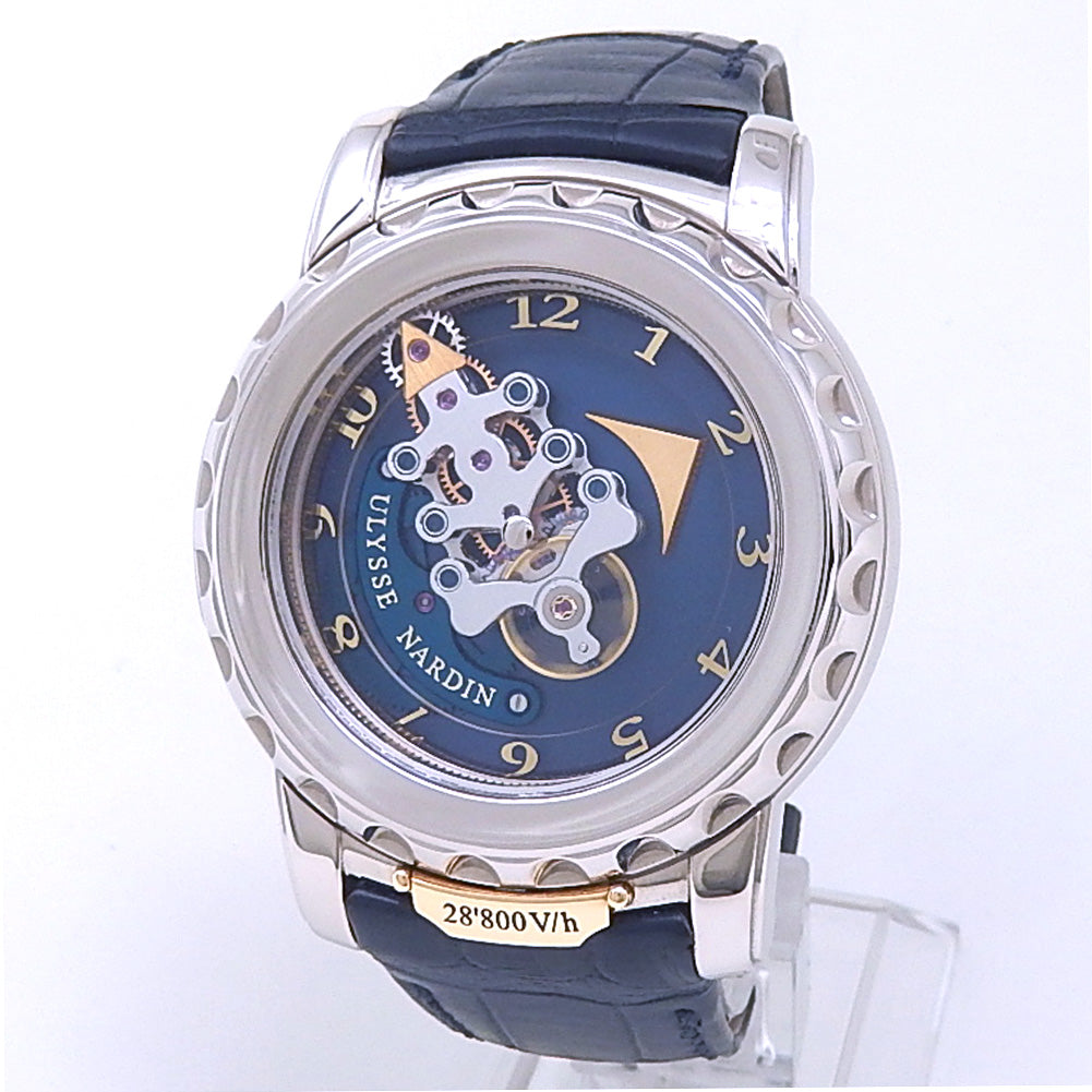 Ulysse Nardin Freak 020-88 18k White Gold Blue Dial