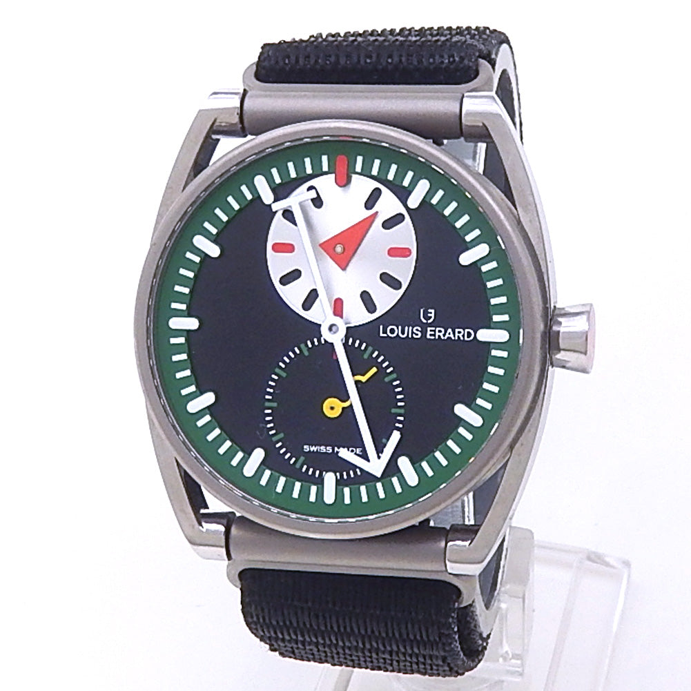Louis Erard x Alain Silberstein Le Regulateur 85358TT09.BTT82 Titanium Black Dial 1 Louis Erard x Alain Silberstein Le Regulateur 85358TT09.BTT82 Titanium Black Dial - Front View by Louis Erard x Alain Silberstein