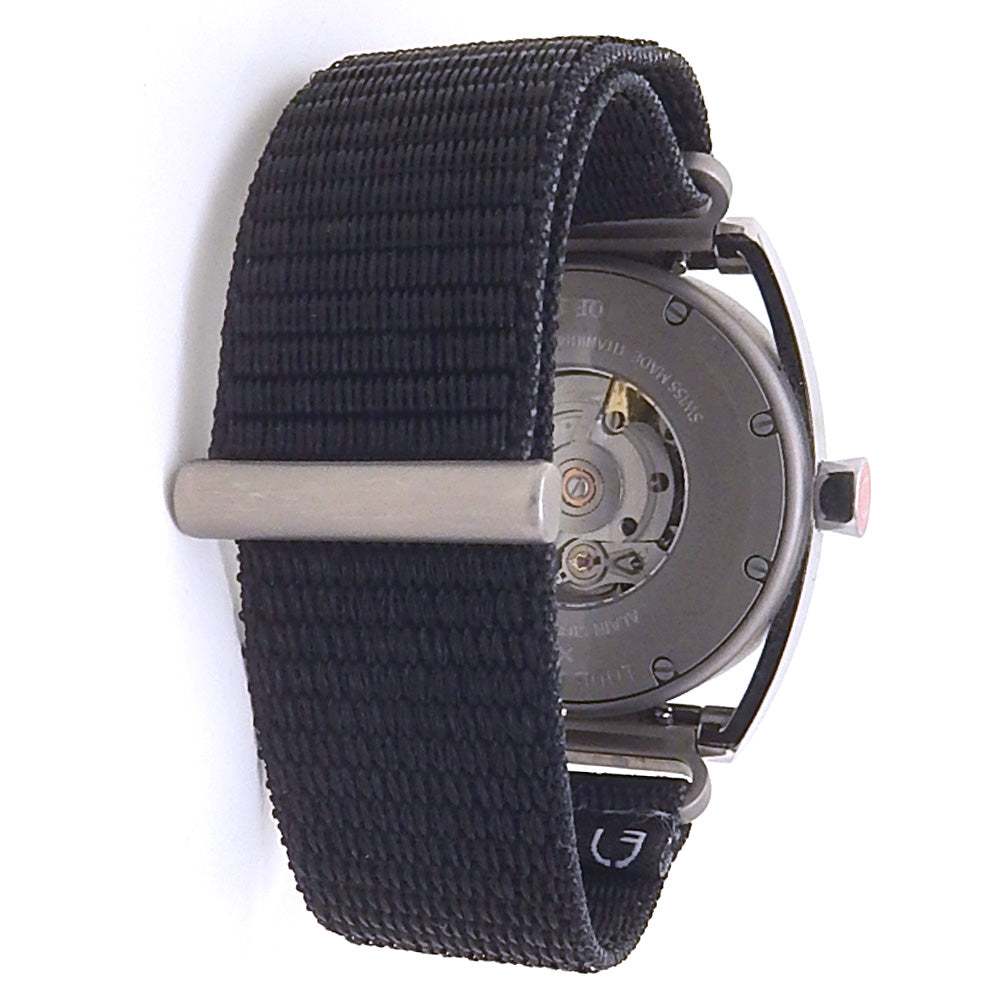 Louis Erard x Alain Silberstein Le Regulateur 85358TT09.BTT82 Titanium Black Dial 4 Louis Erard x Alain Silberstein Le Regulateur 85358TT09.BTT82 Titanium Black Dial - Case Back View by Louis Erard x Alain Silberstein