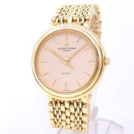 Vacheron Constantin Vintage 18k Yellow Gold Beige Dial - Front View by Vacheron Constantin