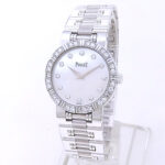 Piaget Mini Dancer P10215 18k White Gold Mother of Pearl Dial - Front View by Piaget