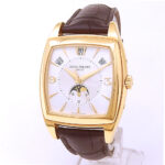Patek Philippe Gondolo 5135J-001 18k Yellow Gold Silver Dial - Front View by Patek Philippe