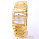 Piaget Dancer 80327 K81 18k Yellow Gold Mother of Pearl Diamonds Dial - Front View by Piaget