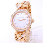 Bvlgari Catene 102171 18k Rose Gold Mother of Pearl Dial - Front View by Bvlgari