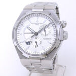 Vacheron Constantin Overseas Dual Time 47450/B01A-9226 Steel Silver Dial - Front View by Vacheron Constantin