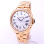 Cartier Cle de Cartier WJCL0006 18k Rose Gold Silver Dial - Front View by Cartier