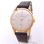 Vacheron Constantin Vintage 18k Rose Gold Silver Dial - Front View by Vacheron Constantin