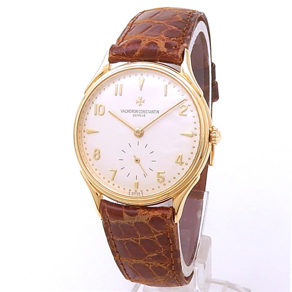Vacheron Constantin Vintage 92239 18k Yellow Gold Silver Dial