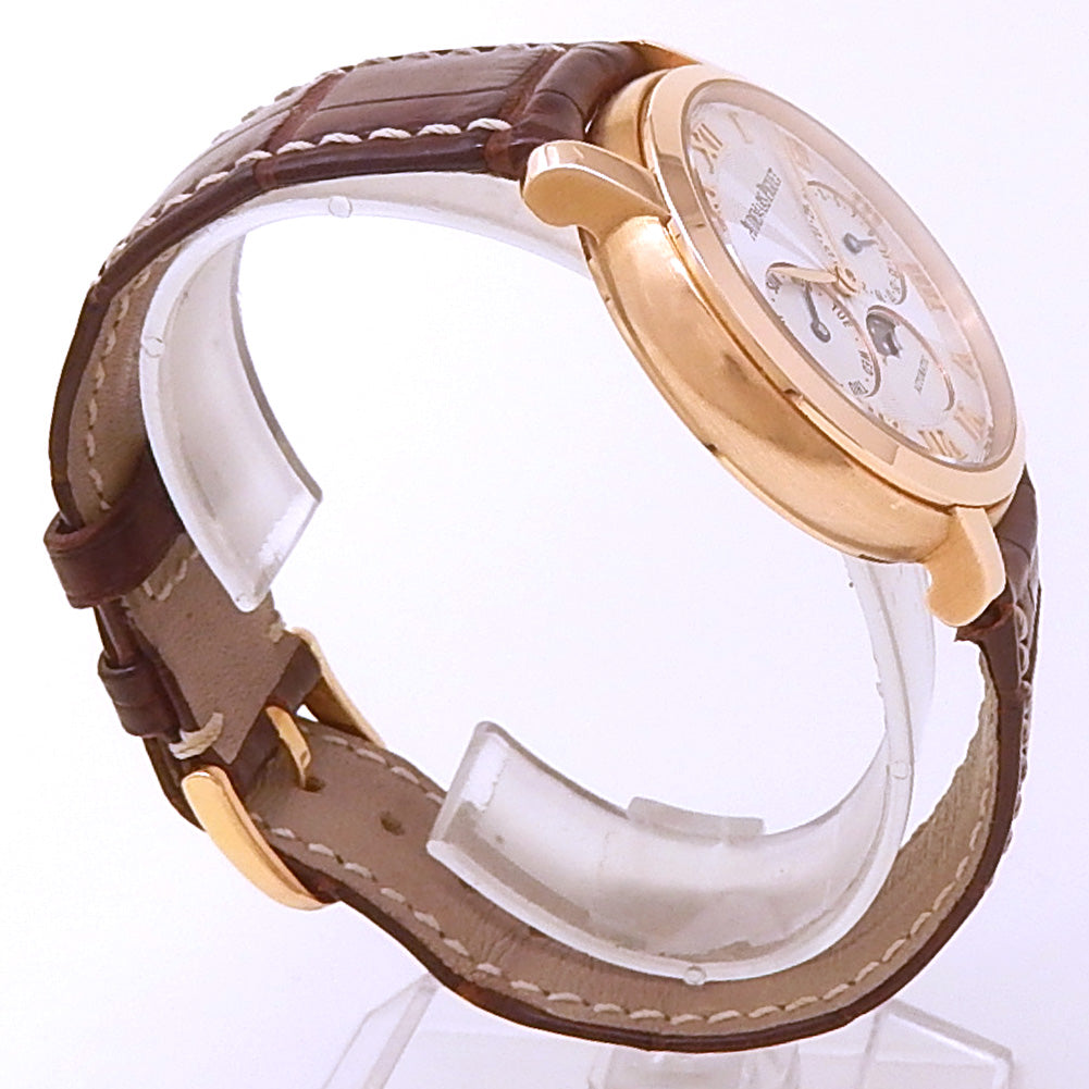 Audemars Piguet Jules Audemars Day & Date 26250OR.OO.A088CR.01 18k Rose Gold Silver Dial 3 Audemars Piguet Jules Audemars Day & Date 26250OR.OO.A088CR.01 18k Rose Gold Silver Dial - Side View by Audemars Piguet