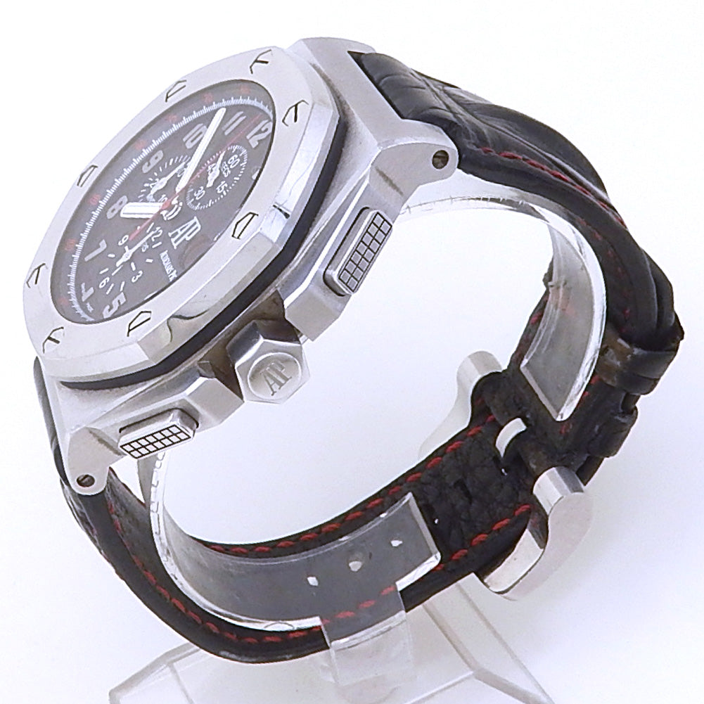Audemars Piguet Royal Oak Offshore Shaquille O'Neal 26133ST Steel Black Dial 2 Audemars Piguet Royal Oak Offshore Shaquille O'Neal 26133ST Steel Black Dial - Angle View by Audemars Piguet