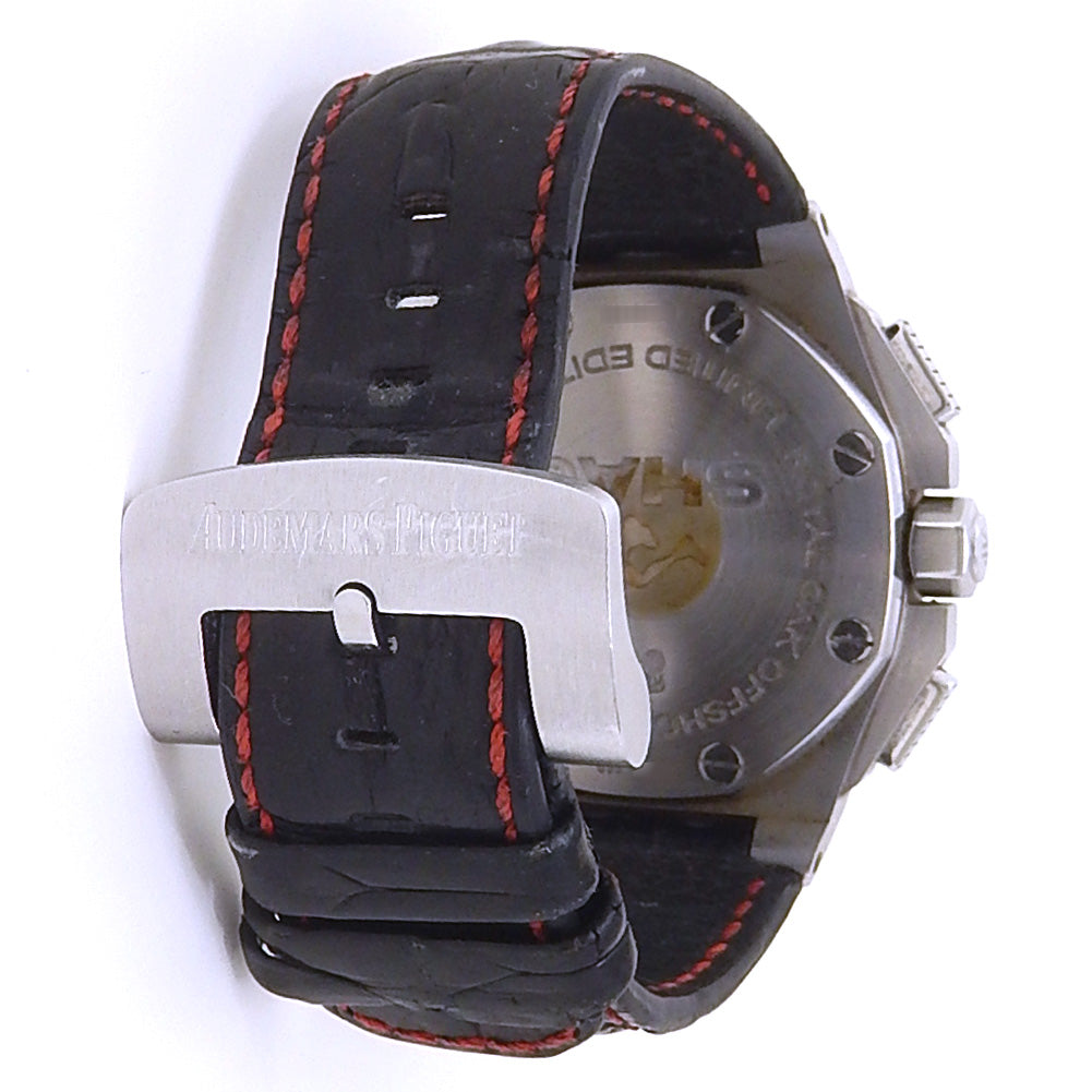 Audemars Piguet Royal Oak Offshore Shaquille O'Neal 26133ST Steel Black Dial 4 Audemars Piguet Royal Oak Offshore Shaquille O'Neal 26133ST Steel Black Dial - Case Back View by Audemars Piguet